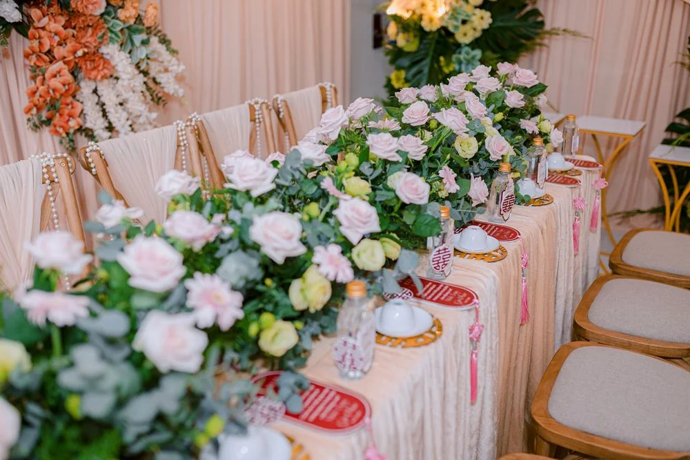 Mesa decorada